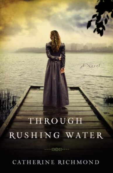 Through rushing water