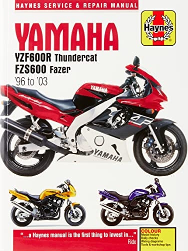 Yamaha YZF600R Thundercat & Fzs600 Fazer Motorcycle Service and Repair Manual