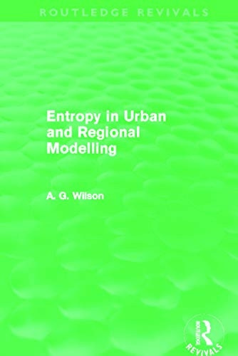 Entropy in Urban and Regional Modelling