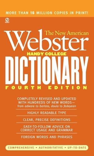 New American Webster Handy College Dictionary, the