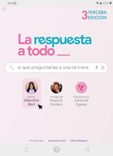 La respuesta a todo lo  que preguntariasa una tia