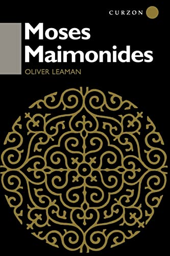 Moses Maimonides (Curzon Jewish Philosophy)