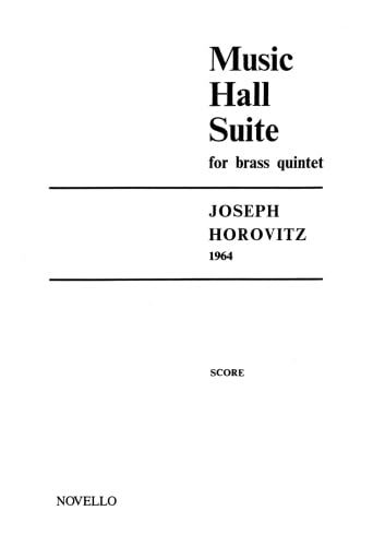 Joseph Horovitz: Music Hall Suite for Brass Quintet (Score)