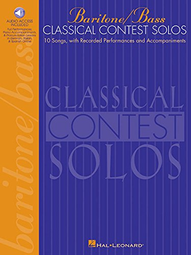 Classical Contest Solos - Baritone/Bass