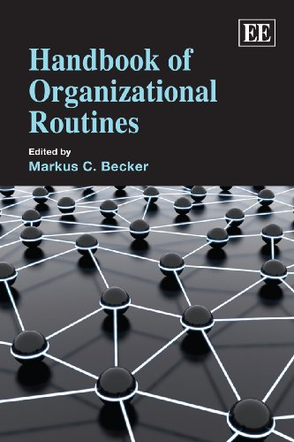 Handbook of Organizational Routines