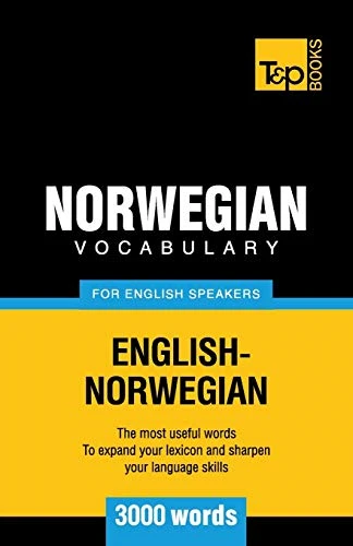Norwegian vocabulary for English speakers - 3000 words (American English Collection)