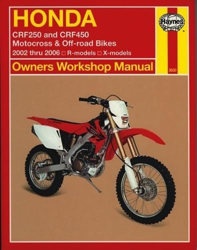 Honda Crf250 & Crf450 (02 - 06) (Owners Workshop Manual)