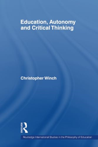 Education, Autonomy and Critical Thinking
