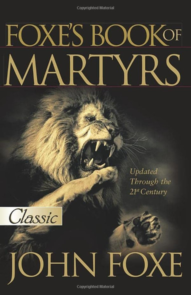New Foxes Book of Martyrs 2001