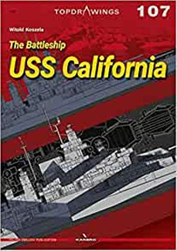 The Battleship USS California (Top Drawings)