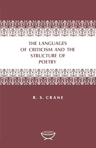 The Languages of Criticism and the Structure of Poetry