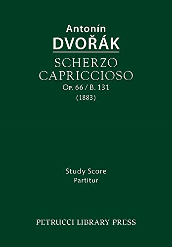 Scherzo capriccioso, Op.66  - / B.131: Study score