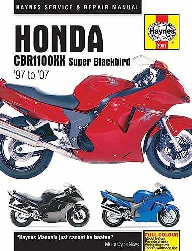 Honda CBR1100XX Super Blackbird Motorcycle Repair Manual (Haynes Service & Repair Manual)