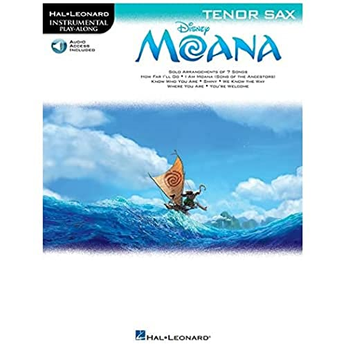 Hal Leonard Instrumental Play-Along: Moana - Tenor Saxophone (Book/Online Audio)