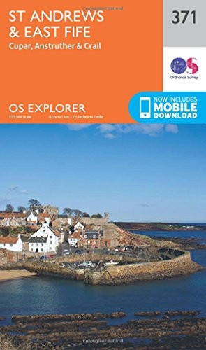 OS Explorer Map (371) St Andrews and East Fife