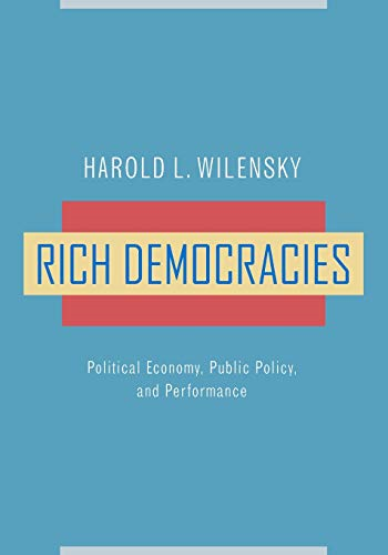 Rich Democracies: Political Economy, Public Policy and Performance