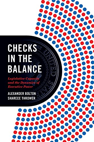 Checks in the Balance: Legislative Capacity and the Dynamics of Executive Power (Princeton Studies in American Politics: Historical, International, and Comparative Perspectives)