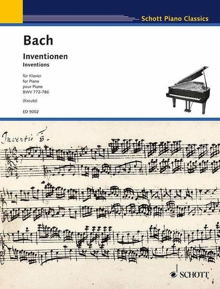 Inventions and Sinfonias Bwv 772 - 801 (Schott Piano Classics)