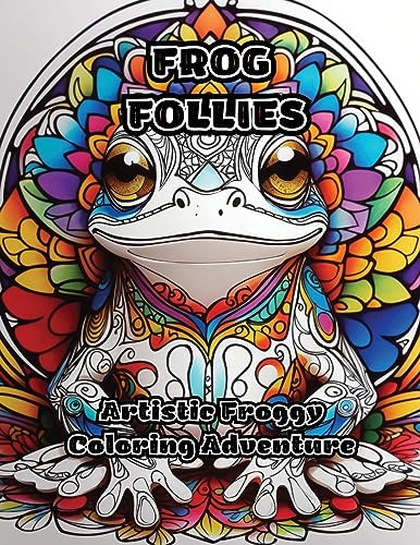 Frog Follies: Artistic Froggy Coloring Adventure