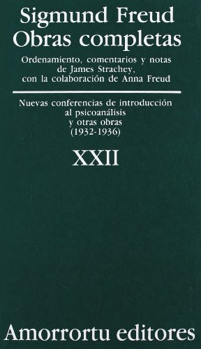 Obras Completas - Tomo XXII Nuevas Conferencias de Introduccion Al Psicoanalisis