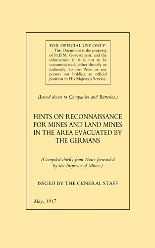 Hints on Reconnaissance for Mines and Land Mines in the Area Evacuated by the Germans 2004