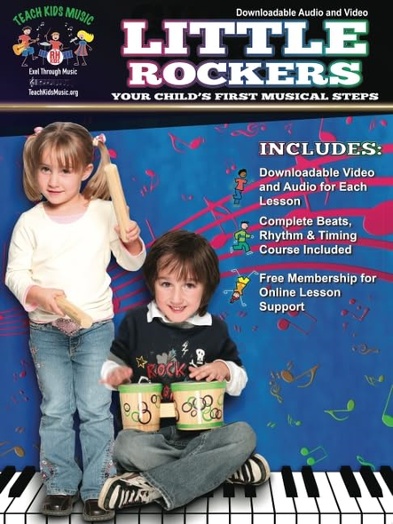 Little Rockers - Your Child's First Musical Steps: Book with Downloadable Audio and Video: Book with Downloadable Audio and Video