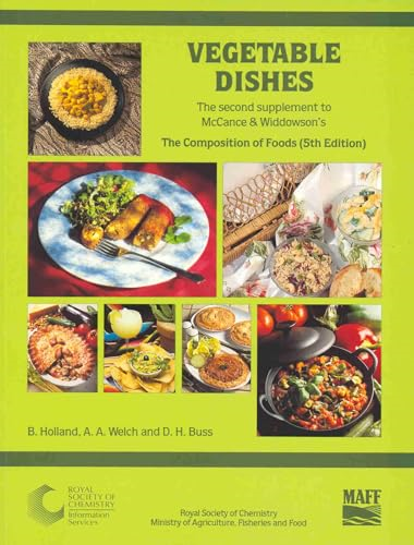 Vegetable Dishes: Supplement to the Composition of Foods: 2nd supplement