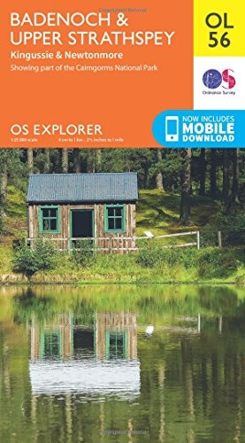 OS Explorer OL56 Badenoch & Strathspey (OS Explorer Map)