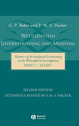 Witt Understanding Meaning: Essays Pt. 1 (Analytical Commentary on the Philosophical Investigations (Hardcover))