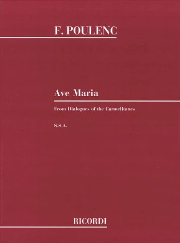 Ave Maria Ssa from Dialogues of the Carmelites