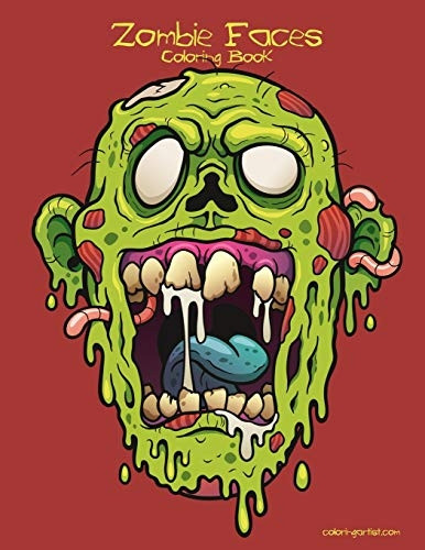 Zombie Faces Coloring Book (Zombie Faces)