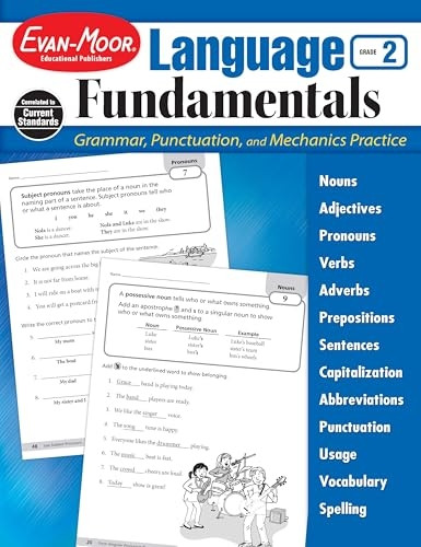 Language Fundamentals: Common Core Edition, Grade 2