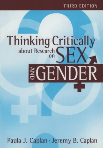 Thinking Critically About Research on Sex and Gender