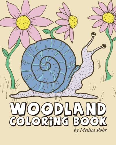 Woodland Coloring Book