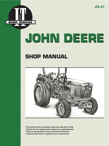John Deere Shop Manual: Series 850, 950, 1050 (I & T Shop Service)