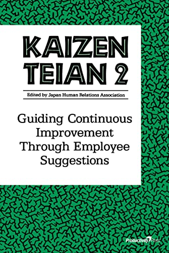 Kaizen Teian: Guiding Continuous Improvement Through Employee Suggestions No. 2