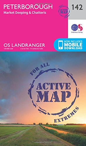 Peterborough, Market Deeping &Chatteris (OS Landranger Map)