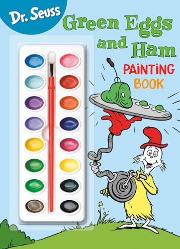 Dr. Seuss: Green Eggs and  Ham Painting Book: Coloring  and Activity Book with  Paint Box