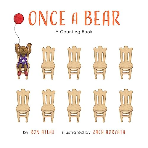 Once A Bear: A Counting Book [Board book]
