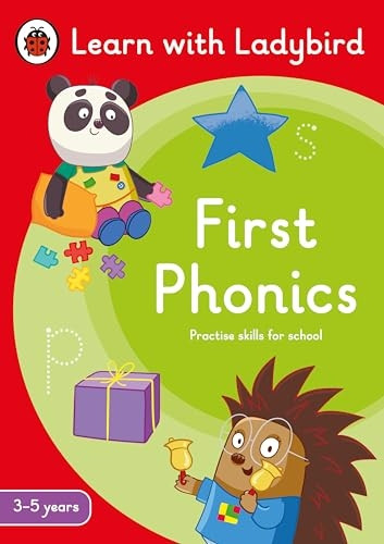 First Phonics: A Learn with Ladybird Activity Book (3-5 years): Ideal for home learning (EYFS) (Learn with Ladybird)