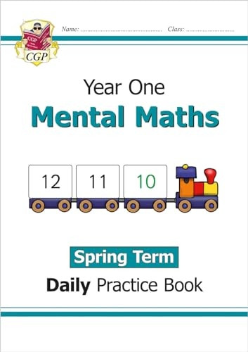 New KS1 Mental Maths Daily Practice Book: Year 1 - Spring Term