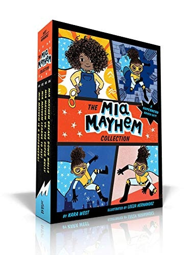 The Mia Mayhem Collection: Mia Mayhem Is a Superhero!; Mia Mayhem Learns to Fly!; Mia Mayhem vs. The Super Bully; Mia Mayhem Breaks Down Walls (Mia Mayhem)