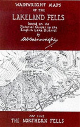 Wainwright Maps of the Lakeland Fells: The Northern Fells Map 5 (Wainwright Maps)
