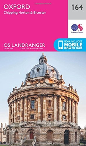 Landranger (164) Oxford, Chipping Norton & Bicester (OS Landranger Map)