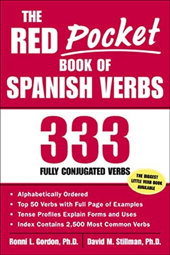 The Red Pocket Book of Spanish Verbs: 333 Fully Conjugated Verbs (Language-Learning Favorites)