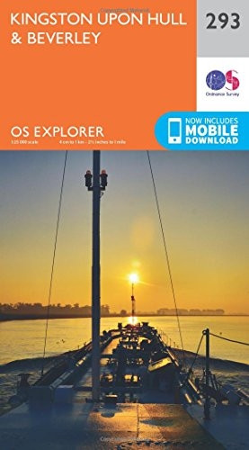 OS Explorer Map (293) Kingston-upon-Hull and Beverley