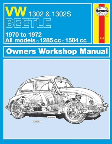 VW 1302S Super Beetle Owners Workshop Manual - Haynes Service and Repair Manuals