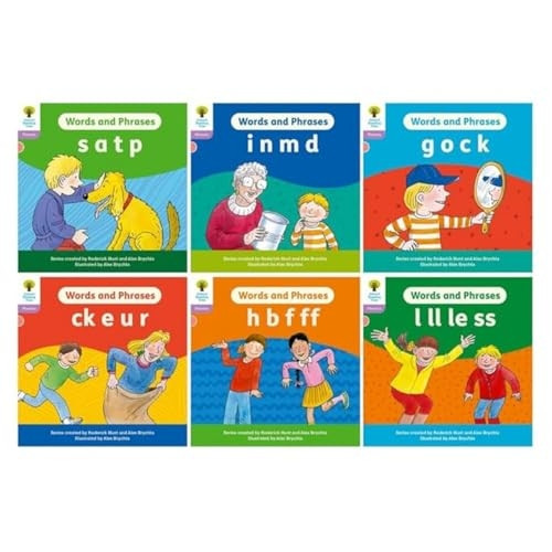 Oxford Reading Tree: Floppy's Phonics Decoding Practice: Oxford Level 1+: Mixed Pack of 6 (Oxford Reading Tree: Floppy's Phonics Decoding Practice)