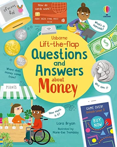 Lift-the-flap Questions and Answers about Money (Questions and Answers) [Board book]