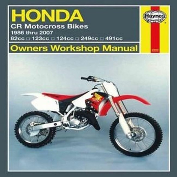 Haynes Honda CR Motocross Bikes Owners Workshop Manual